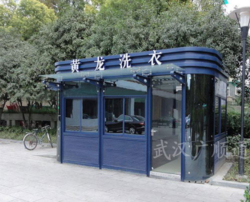 圓角鋼構崗亭