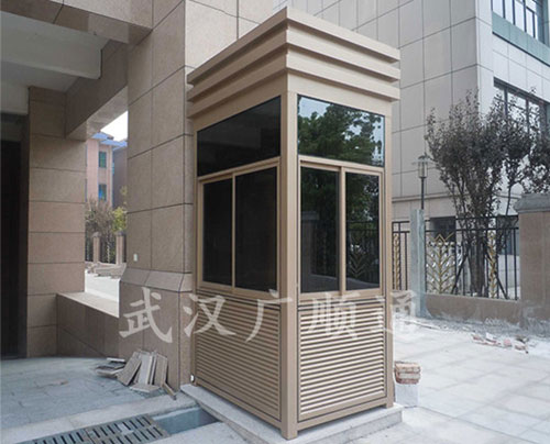 方角鋼結構（gòu）崗亭